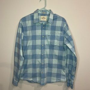 Hollister Blue full sleeves shirt